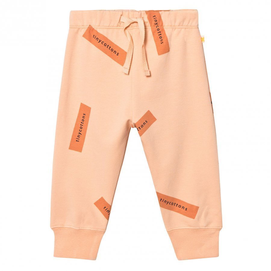 Tinycottons Tiny Logo Sweat Pants Nude/Dark Peach Verryttelyhousut