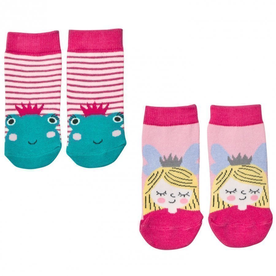 Tom Joule 2 Pack Princess/Frog Socks Sukat