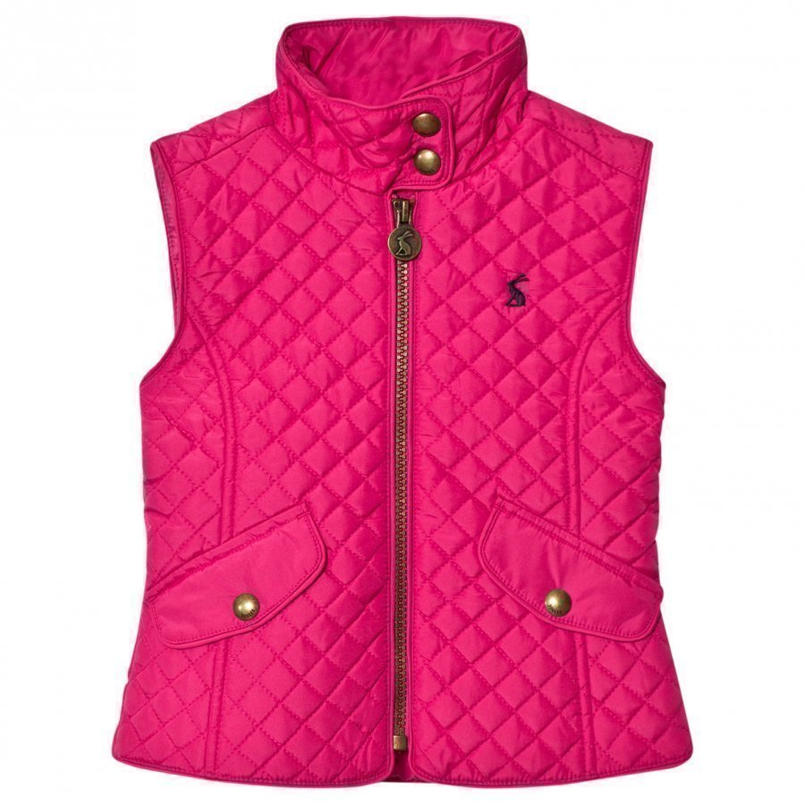 Tom Joule Fuchsia Quilted Vest Toppaliivi