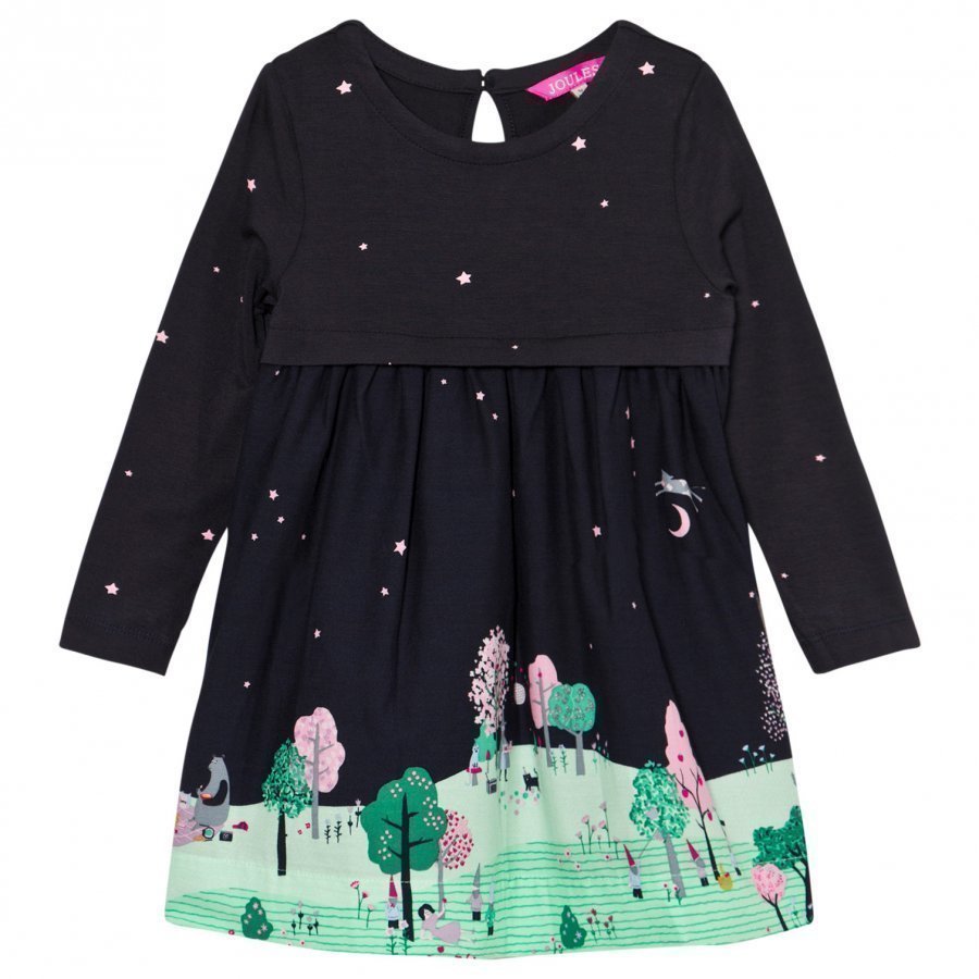 Tom Joule Merrie Countryside Scene Dress Juhlamekko