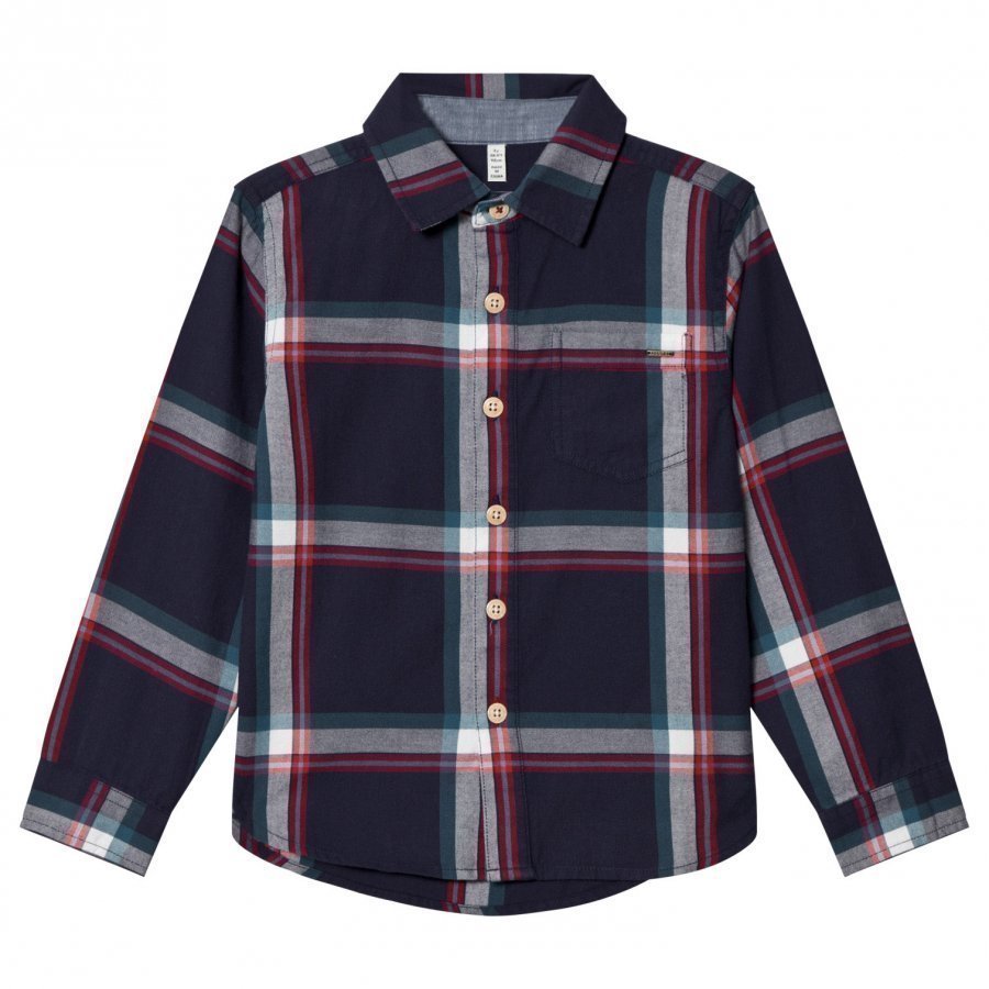 Tom Joule Navy Check Shirt Kauluspaita