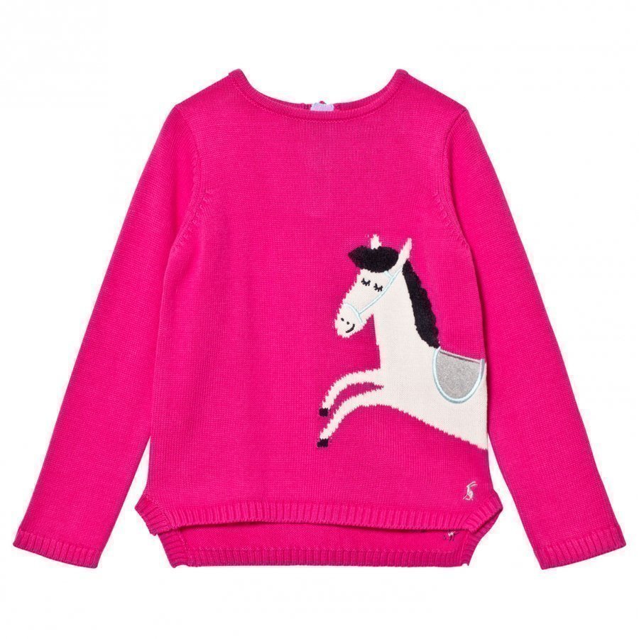 Tom Joule Pink Horse Intarsia Knit Jumper Paita