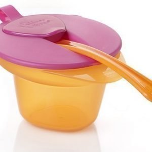 Tommee Tippee Cool & Mash ruokasetti Vaaleanpunainen/Oranssi