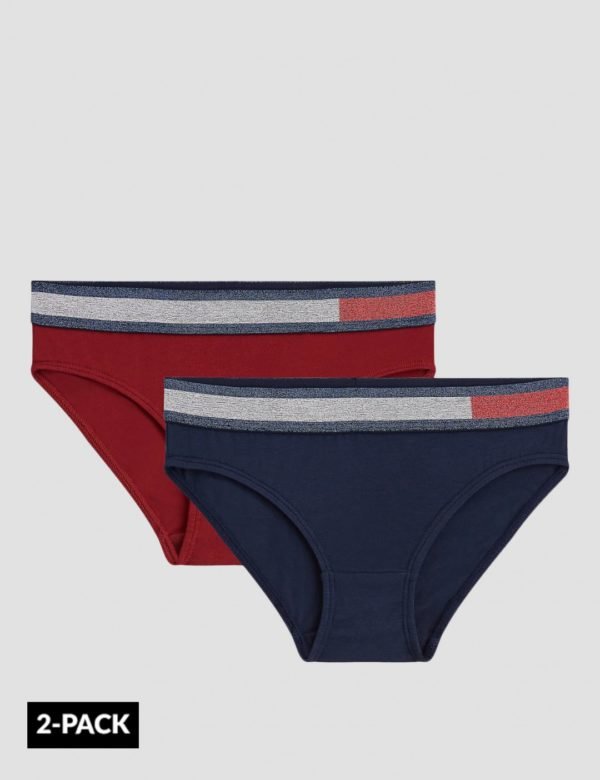 Tommy Hilfiger 2p Bikini Bikinialaosa Sininen