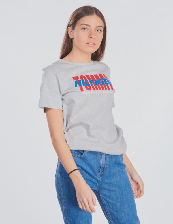 Tommy Hilfiger Alpine Tee T-Paita Harmaa