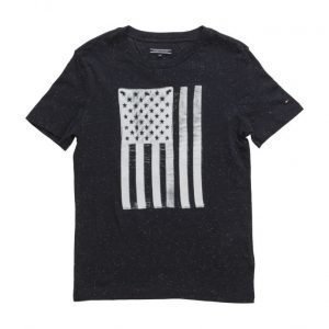 Tommy Hilfiger Ame Flag Cn Tee S/S
