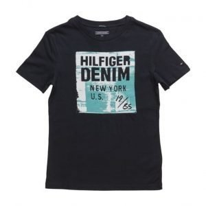 Tommy Hilfiger Ame Logo 2 Clr Cn Tee S/S