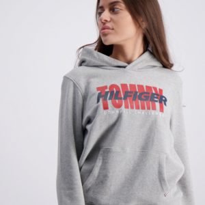 Tommy Hilfiger Artwork Hoodie Huppari Harmaa