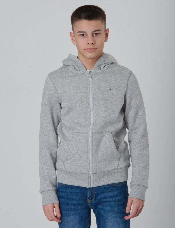 Tommy Hilfiger Basic Zip Hoodie Huppari Harmaa