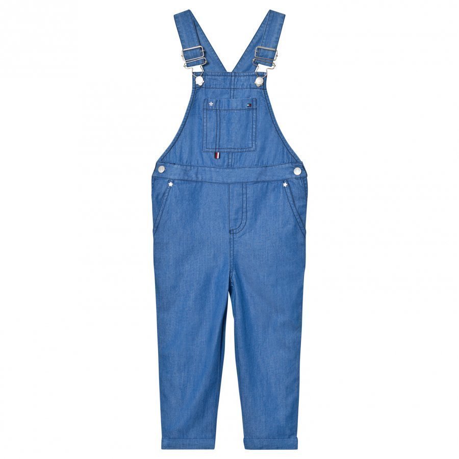 Tommy Hilfiger Blue Denim Dungarees Lappuhaalari