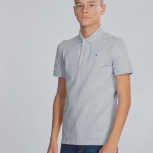 Tommy Hilfiger Boys Tommy Polo S/S Pikee Harmaa