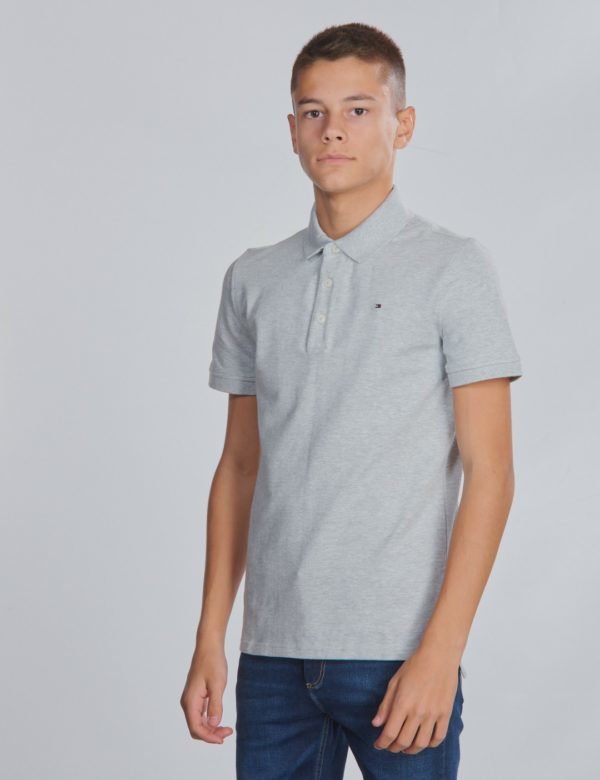 Tommy Hilfiger Boys Tommy Polo S/S Pikee Harmaa