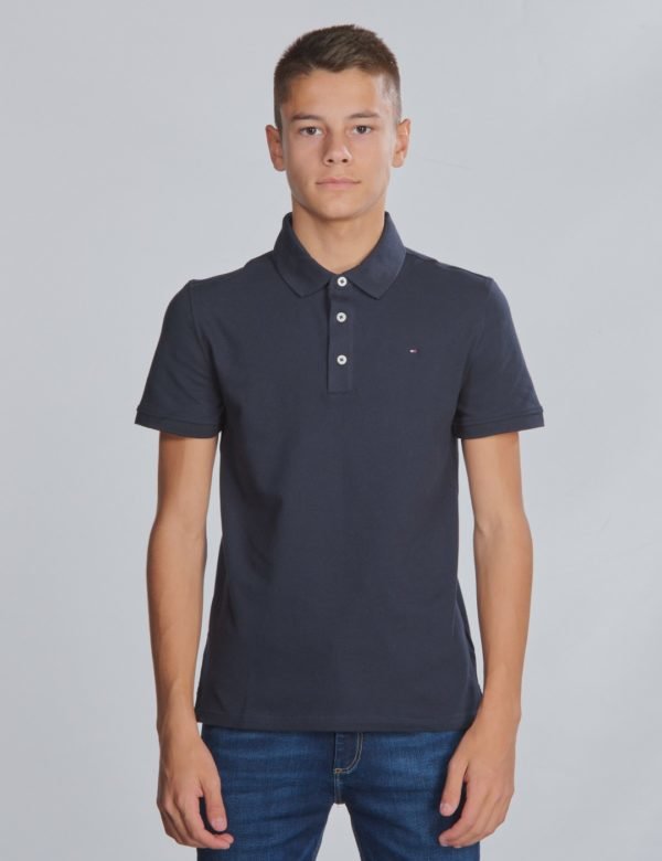 Tommy Hilfiger Boys Tommy Polo S/S Pikee Sininen