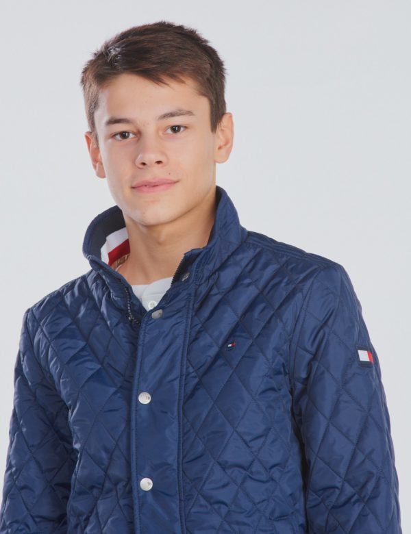 Tommy Hilfiger Classic Quilted Jacket Takki Sininen