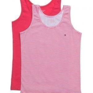 Tommy Hilfiger Cotton Cami Top 2 Pack Comfort Stri