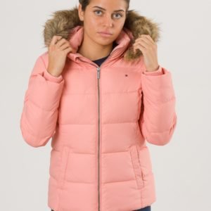 Tommy Hilfiger Essential Basic Down Jacket Takki Aprikoosi