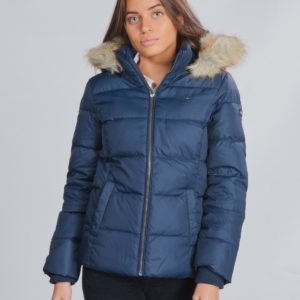 Tommy Hilfiger Essential Basic Down Jacket Takki Sininen