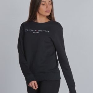 Tommy Hilfiger Essential Cn Sweatshirt Neule Musta