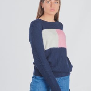 Tommy Hilfiger Essential Colourblock Sweater Neule Sininen