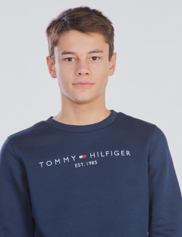Tommy Hilfiger Essential Crewneck Sweatshirt Neule Sininen