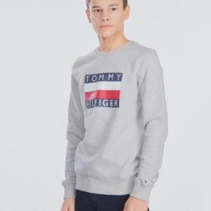 Tommy Hilfiger Essential Hilfiger Sweatshirt Neule Harmaa