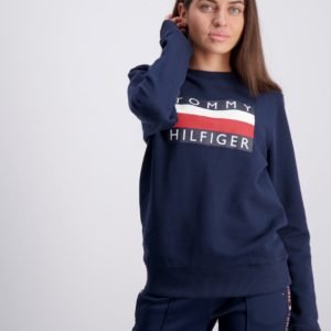 Tommy Hilfiger Essential Hilfiger Sweatshirt Neule Sininen