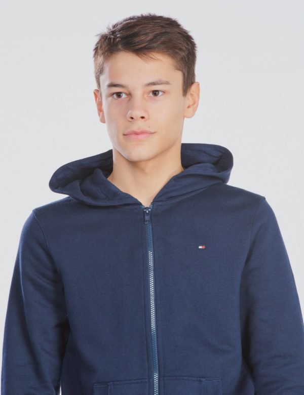 Tommy Hilfiger Essential Hooded Fullzip Huppari Sininen