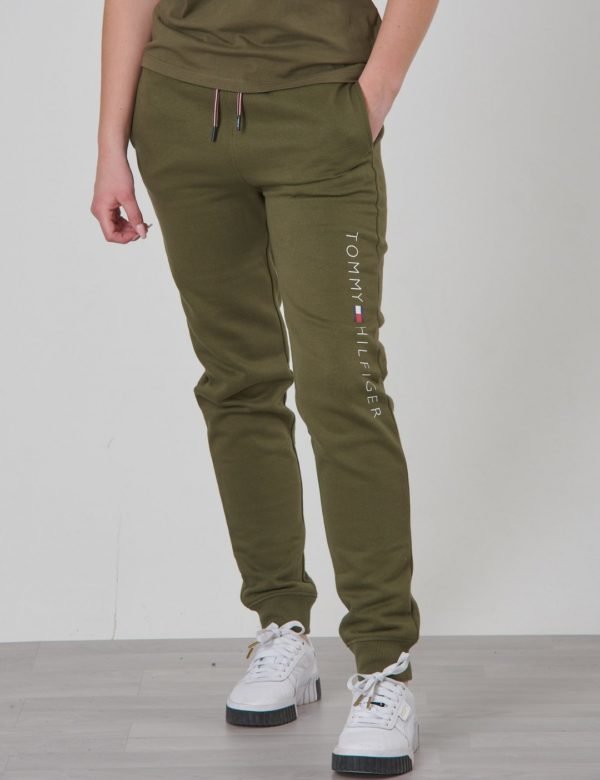 Tommy Hilfiger Essential Sweatpants Collegehousut Vihreä