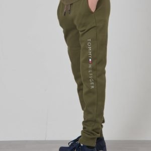 Tommy Hilfiger Essential Sweatpants Collegehousut Vihreä