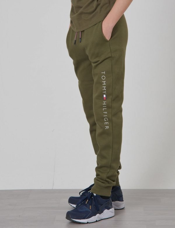 Tommy Hilfiger Essential Sweatpants Collegehousut Vihreä