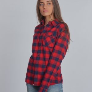 Tommy Hilfiger Flannel Check Shirt Kauluspaita Punainen