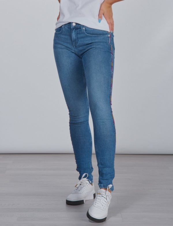 Tommy Hilfiger Nora Rr Skinny Pilble Farkut Sininen