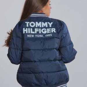 Tommy Hilfiger Padded Bomber Takki Sininen