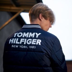 Tommy Hilfiger Padded Bomber Takki Sininen