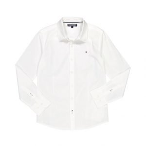 Tommy Hilfiger Solid Stretch Poplin Paita