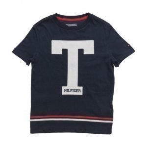Tommy Hilfiger Th Applique Cn Tee S/S