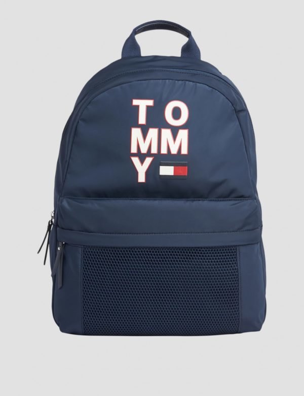 Tommy Hilfiger Th Kids Tommy Backpack Reppu Sininen