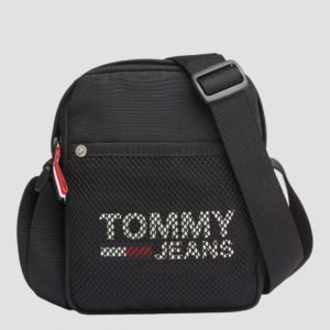 Tommy Hilfiger Tjm Cool City Mini Reporter Laukku Musta