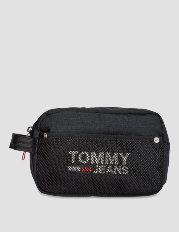 Tommy Hilfiger Tjm Cool City Washbag Laukku Musta