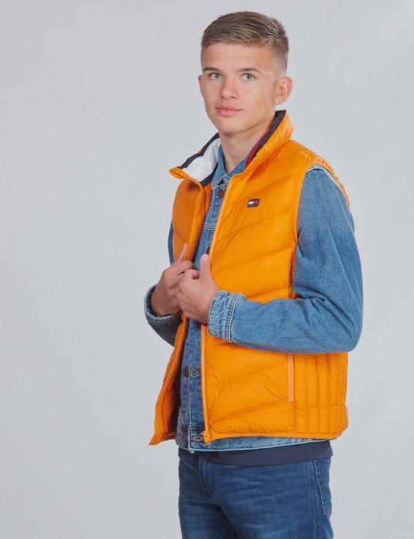 Tommy Hilfiger U Light Down Vest/Gilet Takki Oranssi