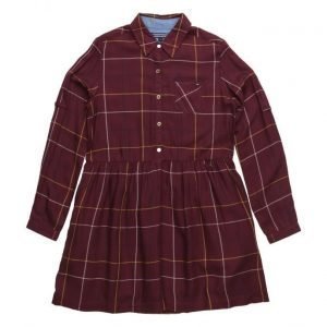 Tommy Hilfiger Windowpane Check Shirt Dress L/S