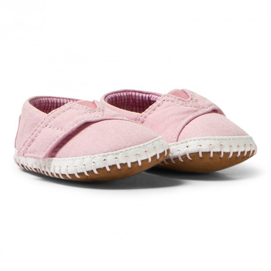 Toms Crib Alpargatas Pink Canvas Espadrillot