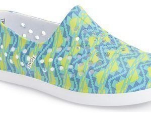 Toms Slip-On Romp Green Multi