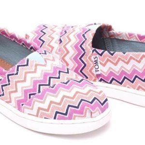 Toms Tennarit Chevron Pink multi