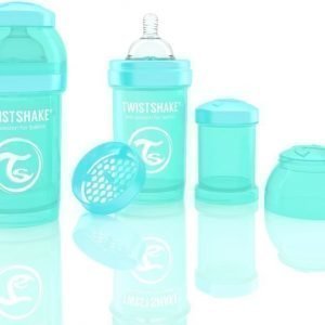 Twistshake Tuttipullo Antikoliikki 180 ml Turkoosi