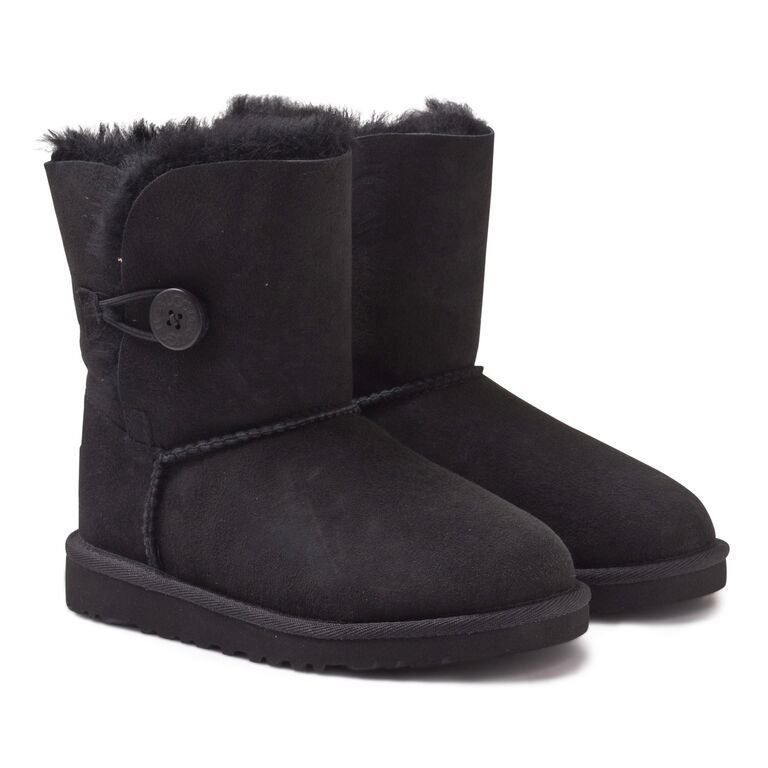 Ugg Bailey Button Black Nilkkurit