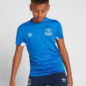 Umbro Everton Fc 2018/19 Training Shirt Sininen