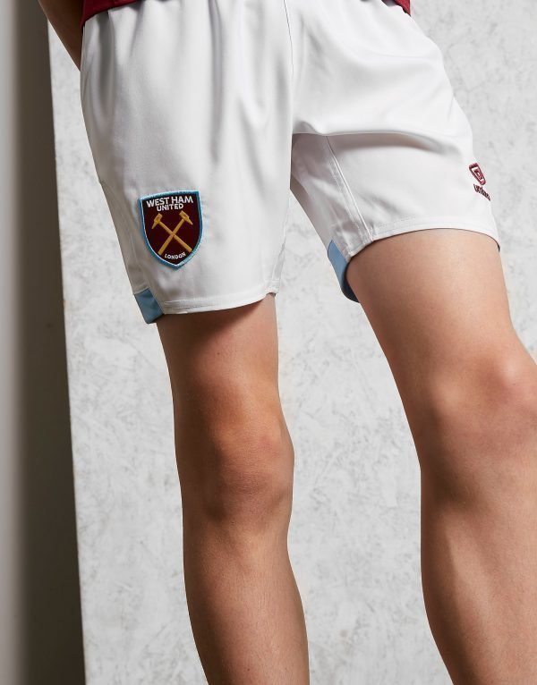 Umbro West Ham United Fc 2018/19 Home Shortsit Valkoinen