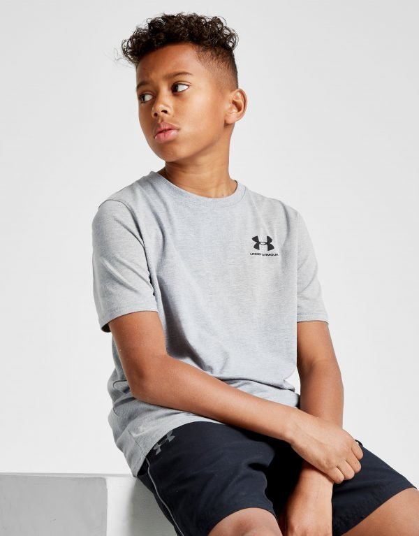 Under Armour Charged Cotton T-Shirt Harmaa