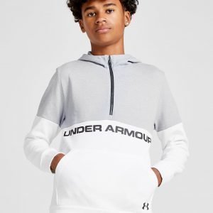 Under Armour Double Knit 1/2 Zip Hoodie Valkoinen